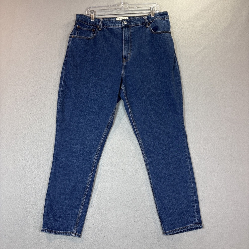 Abercrombie‎ & Fitch the Skinny High Rise Curve Love Jeans Size 33
